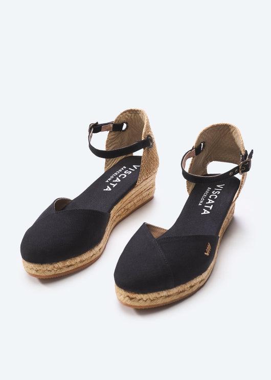 Pubol Canvas Espadrille Wedges