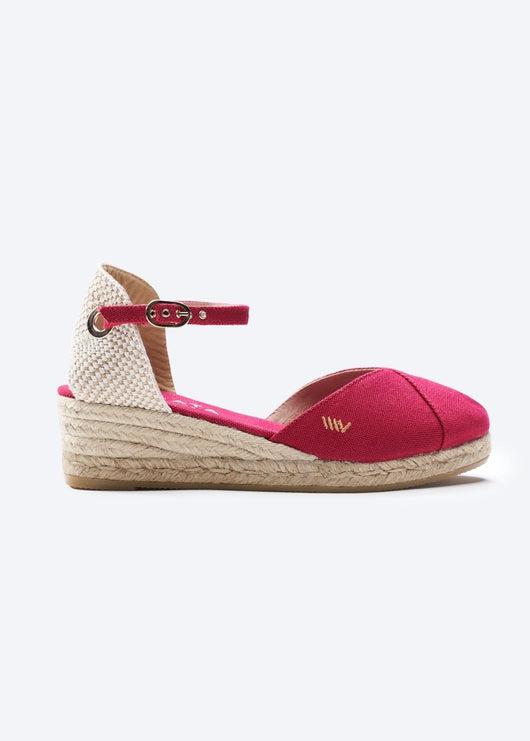 Pubol Limited Edition Canvas Espadrille Wedges