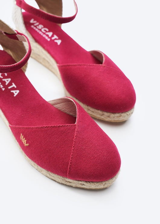 Pubol Limited Edition Canvas Espadrille Wedges