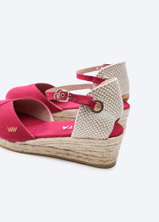 Pubol Limited Edition Canvas Espadrille Wedges