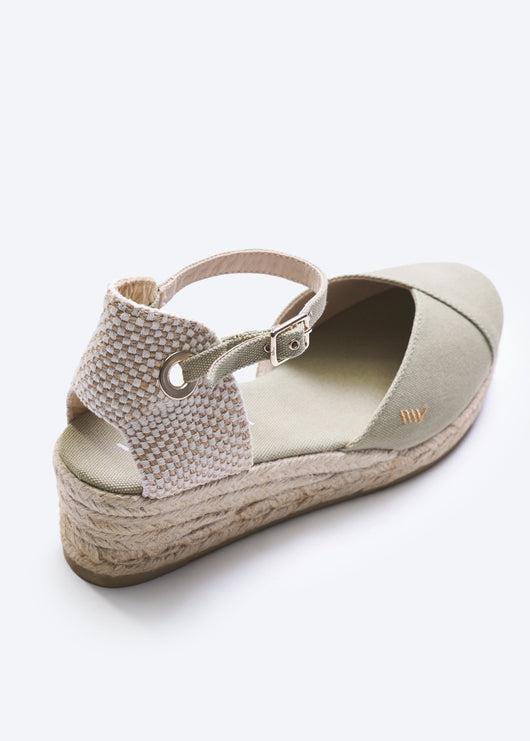 Pubol Limited Edition Canvas Espadrille Wedges