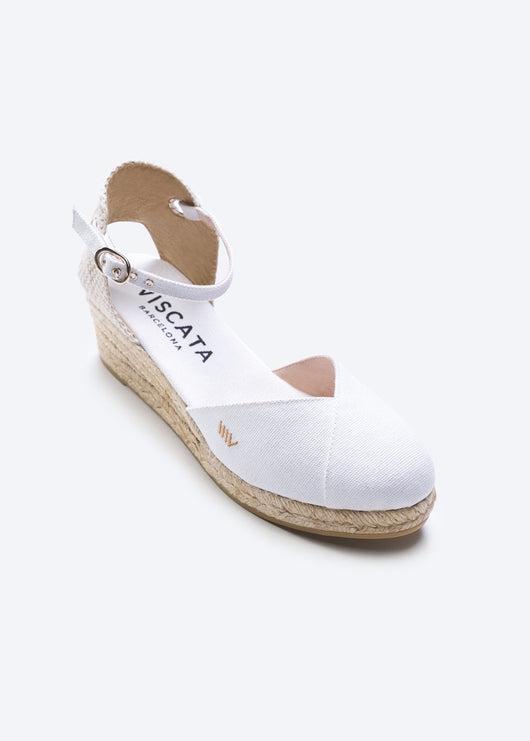 Pubol Limited Edition Canvas Espadrille Wedges