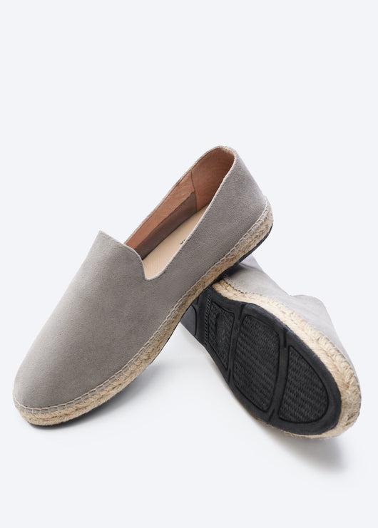 Grey fashion espadrilles