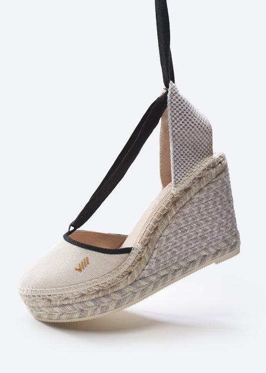 Tavallera Canvas Espadrille Wedges