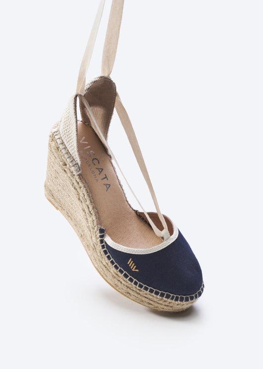 Tavallera Canvas Espadrille Wedges