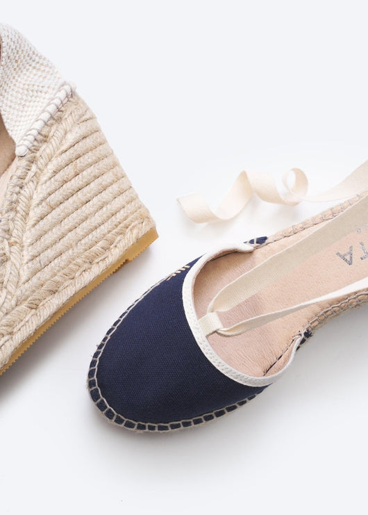 Tavallera Canvas Espadrille Wedges