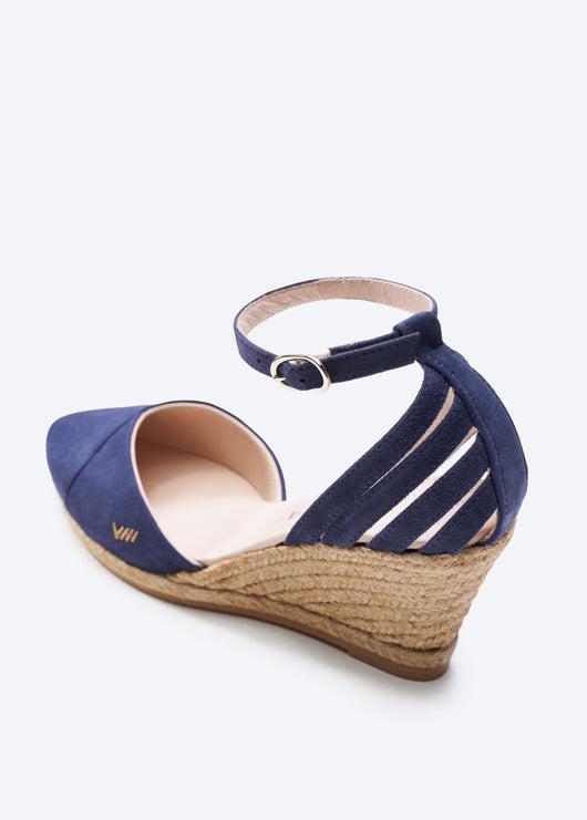 Ullastret Suede Espadrille Wedges