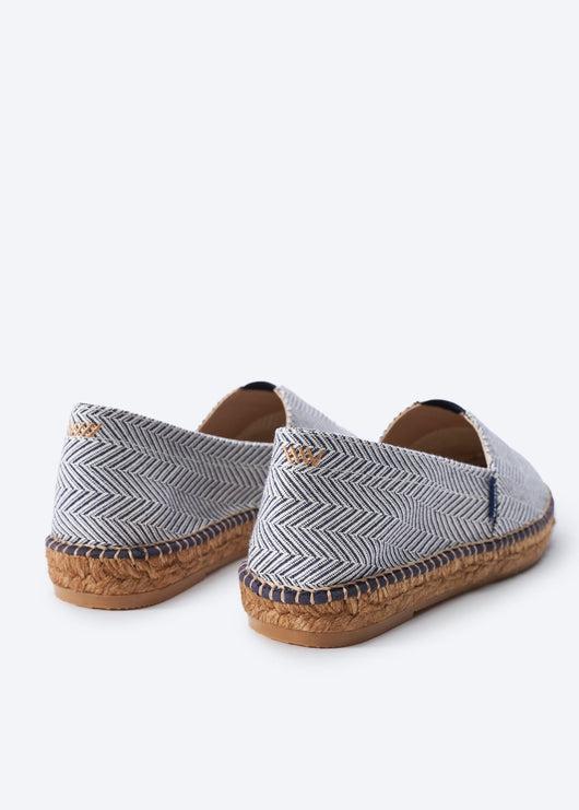 Barceloneta Herringbone Recycled PES Espadrille Flats