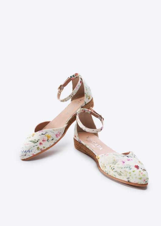 Montroig Limited Edition Canvas Espadrille Flats