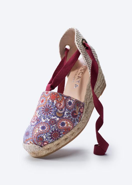 Escala Limited Edition Canvas Espadrille Wedges