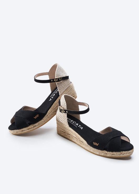 Salina Canvas Espadrille Sandal Wedges