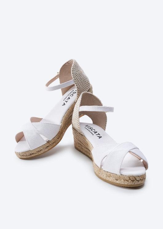 Salina Limited Edition Canvas Espadrille Sandal Wedges