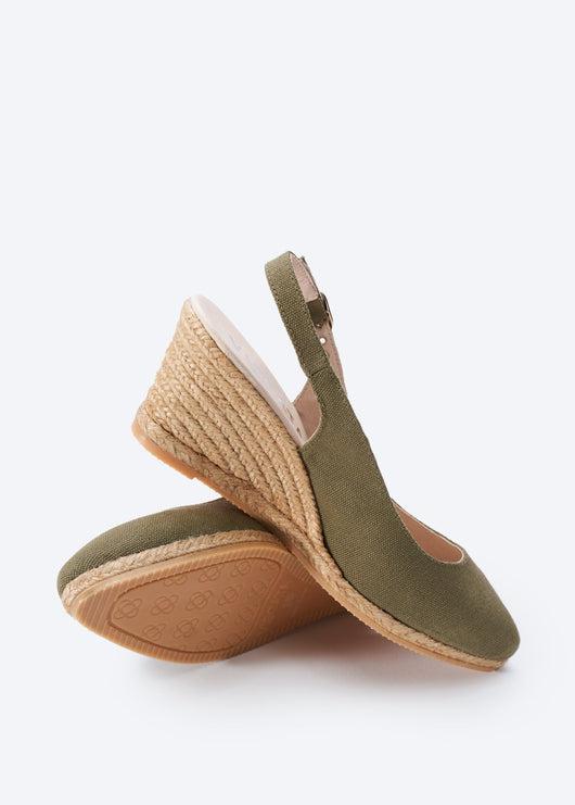 Palomera Limited Edition Canvas Espadrille Wedges