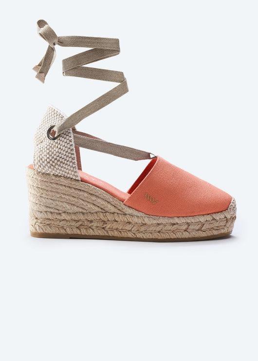 Bisbe Limited Edition Canvas Espadrille Platform Wedges