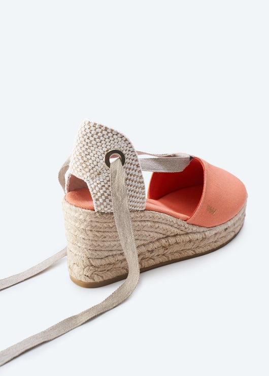 Bisbe Limited Edition Canvas Espadrille Platform Wedges